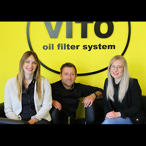 Melanie Hirt, Lena Saile und Thorsten Schlude